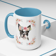 Geeky Goddess French Bulldog Accent Coffee Mug