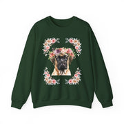 Geeky Goddess English Mastiff Unisex Crewneck Sweatshirt