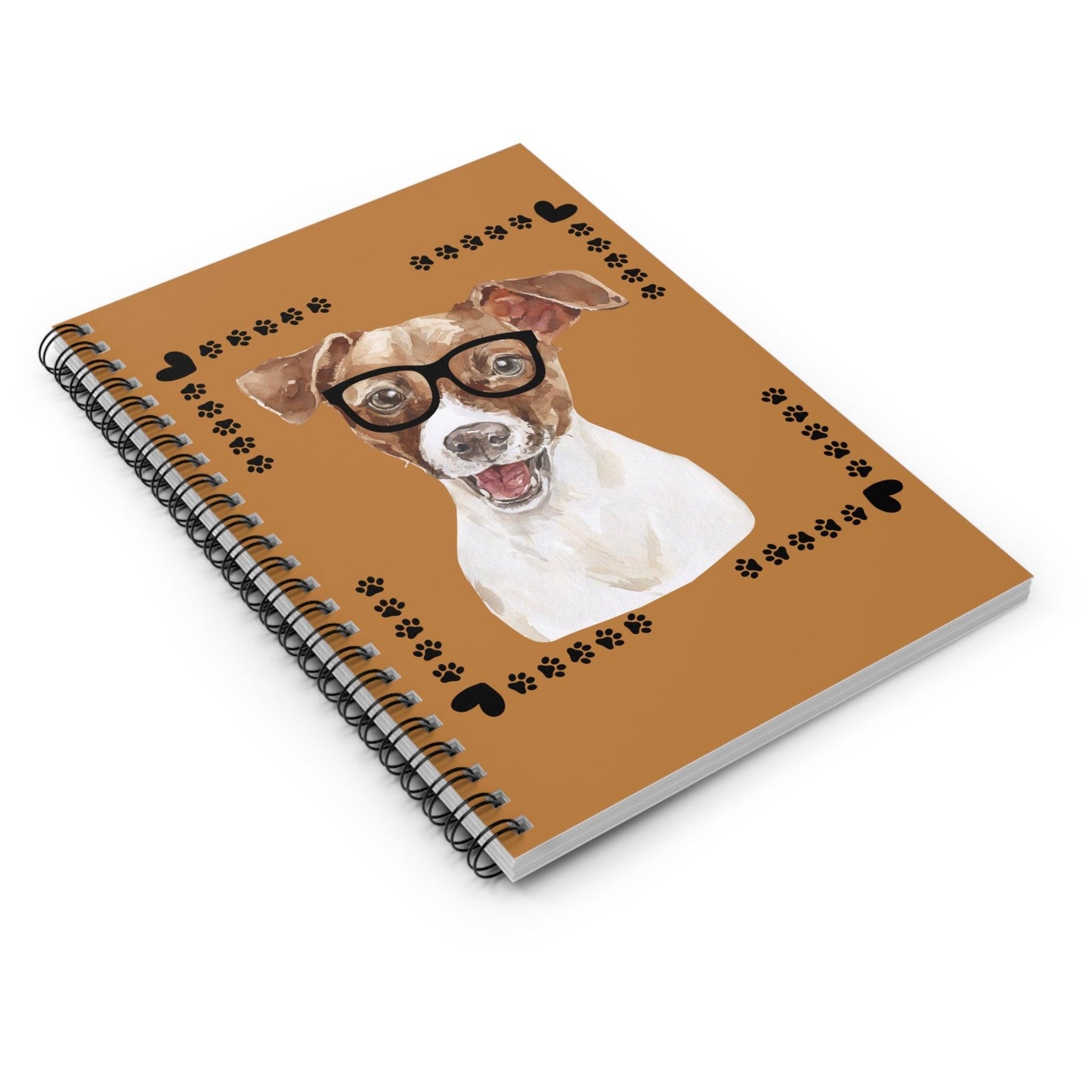 Geeky Good Jack Russell Spiral Notebook