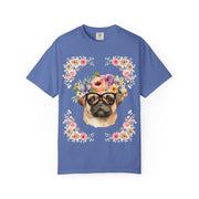 Geeky Goddess Pug Unisex T-Shirt