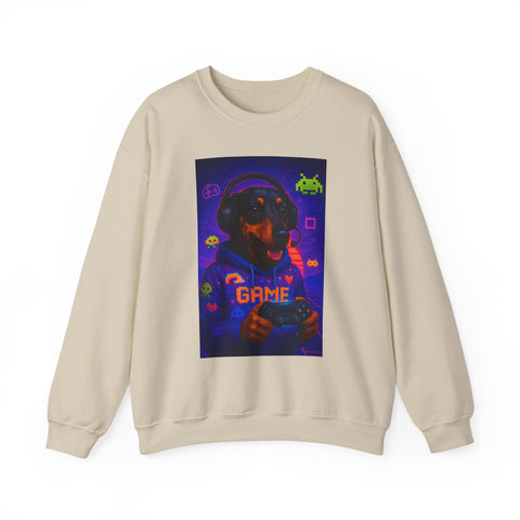 Gaming Dog Crewneck Sweatshirt - Perfect Gift for Gamers, Cozy Unisex Sweatshirt, Video Game Apparel, Animal Lover Gift, Casual Hoodie [...]