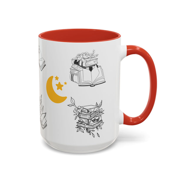 'Just One More Chapter' Accent Coffee Mug