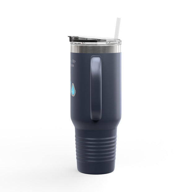 'Leveling Up Hydration' Insulated Travel Mug, 40oz