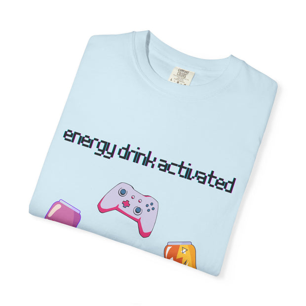 'Energy Drink Activated' Gamer Unisex T-Shirt