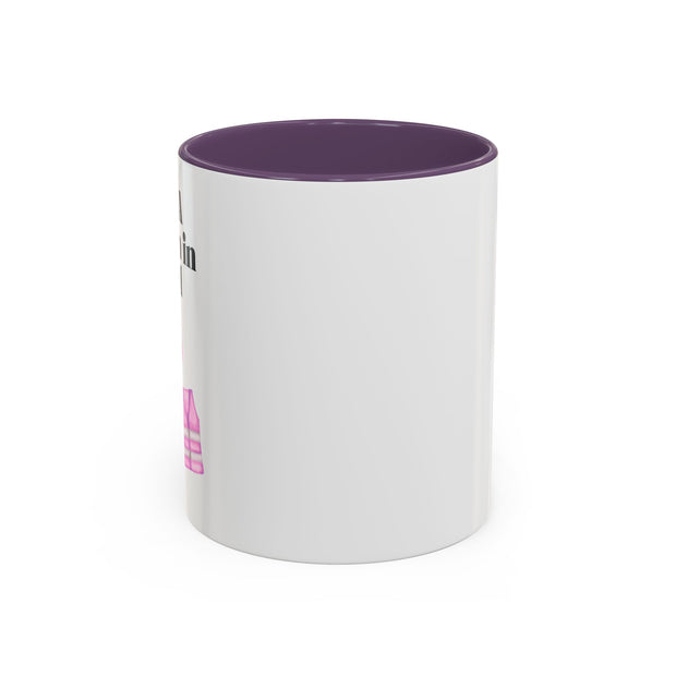 'I Am A Woman In STEM' Engineer Accent Coffee Mug