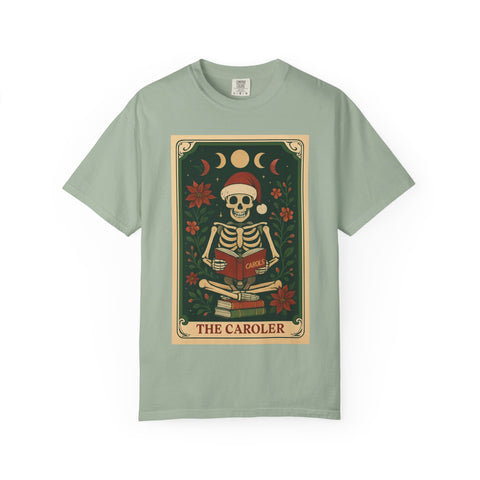 'The Caroler' Tarot Card T-Shirt