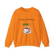 'Loading...Caffeine Boost' Unisex Crewneck Sweatshirt