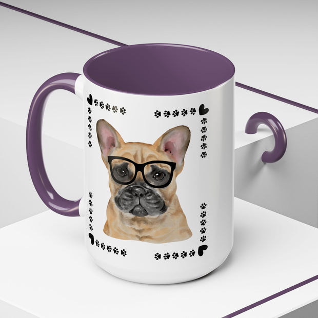 Geeky Good Pug Accent Coffee Mug