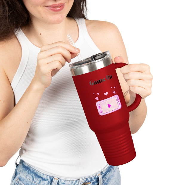 'Game On' Insulated Travel Mug, 40oz