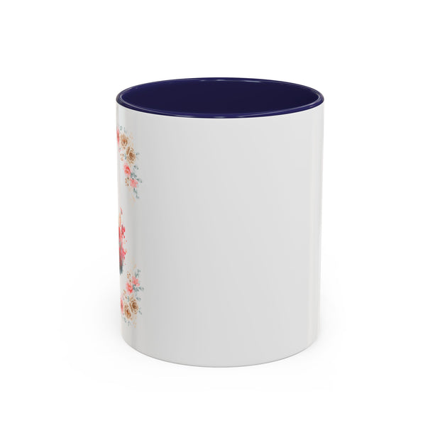 Geeky Goddess Yorkie Accent Coffee Mug
