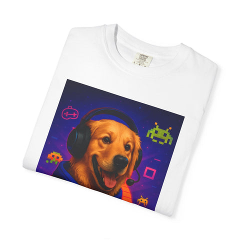 Game On Golden Retriever Unisex T-shirt