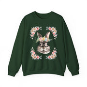 Geeky Goddess Bunny Unisex Crewneck Sweatshirt