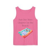 'Just One More Chapter (on the Beach)' Unisex Tank Top