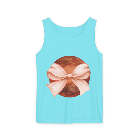 Mars Wrapped In Bow Unisex Tank Top