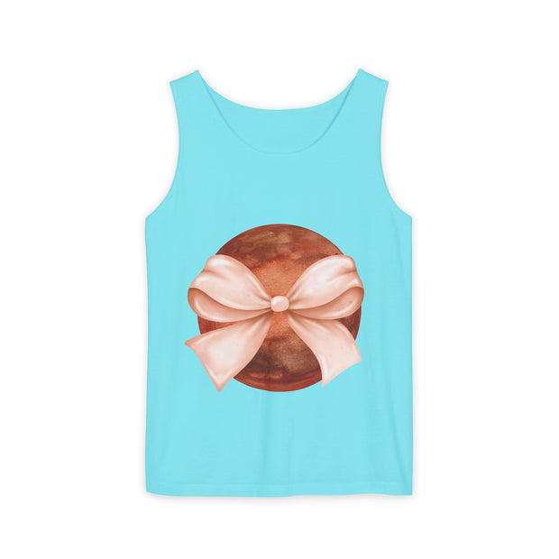 Mars Wrapped In Bow Unisex Tank Top