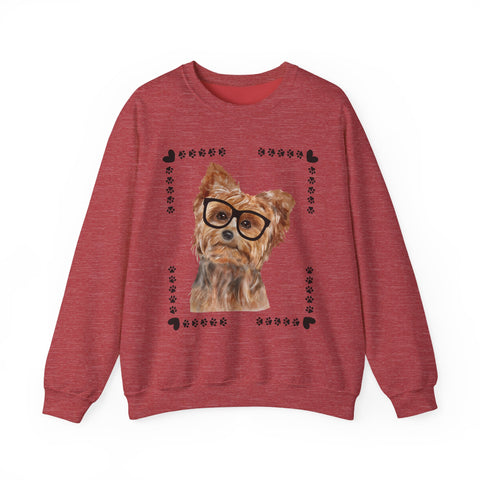 Geeky Good Yorkie Crewneck Sweatshirt