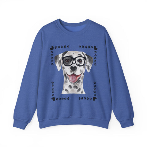 Geeky Good Dalmatian Unisex Crewneck Sweatshirt