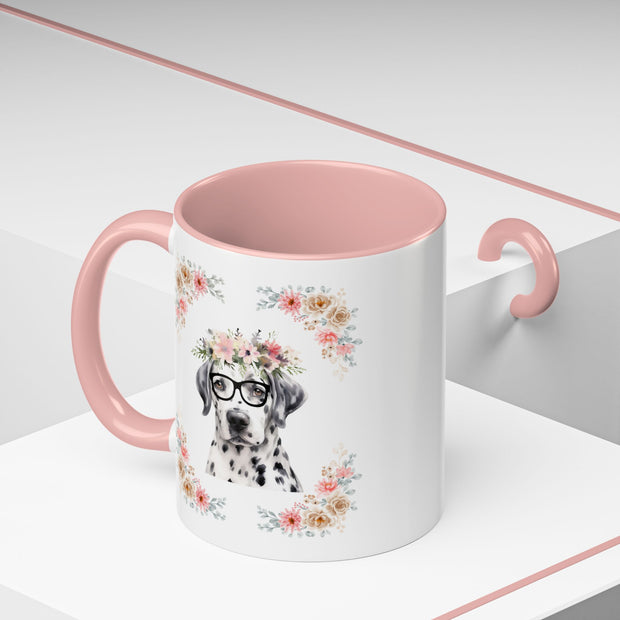 Geeky Goddess Dalmatian Accent Coffee Mug