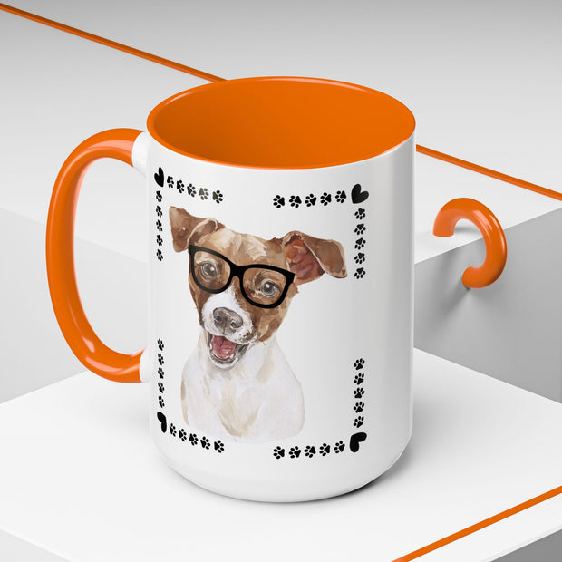 Geeky Good Jack Russell Accent Coffee Mug