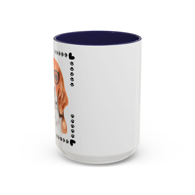 Geeky Good Beagle Accent Coffee Mug