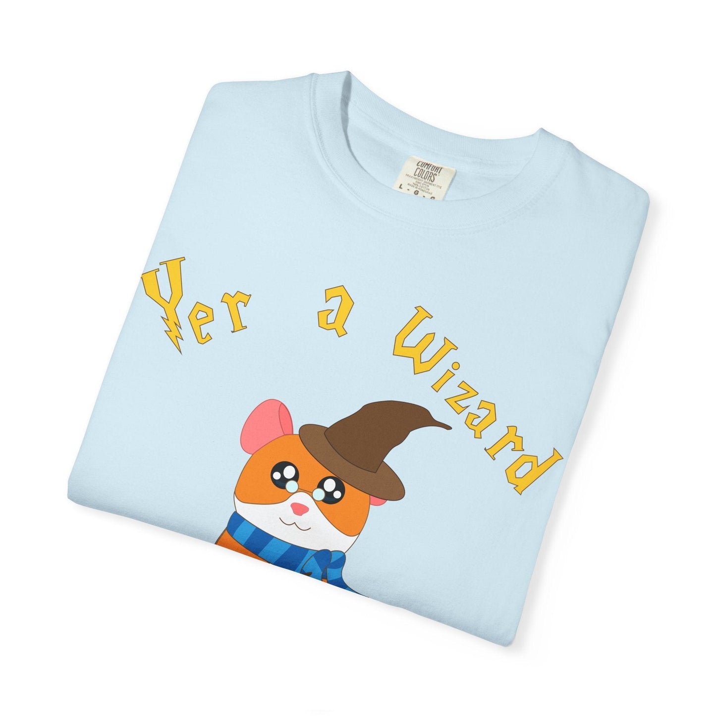 Hammy the Wizard Hamster T-Shirt | Cute Wizard Hamster Illustration