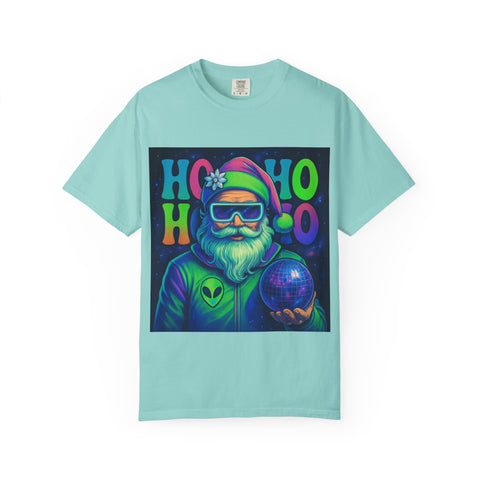 'Ho Ho Ho' Futuristic Santa Unisex  T-shirt