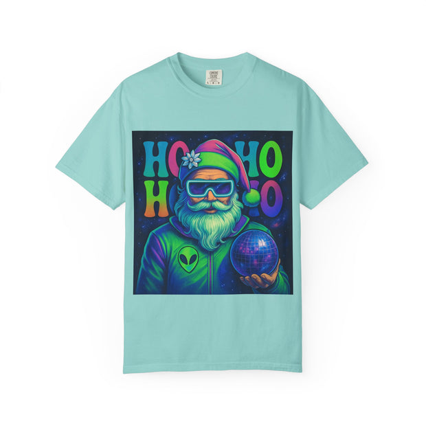 'Ho Ho Ho' Futuristic Santa Unisex  T-shirt