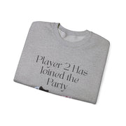 'Player 2 Has Joined The Party' 'Est. 2025' Unisex Crewneck Sweatshirt