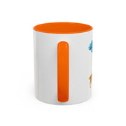 'Aries' Zodiac Accent Coffee Mug