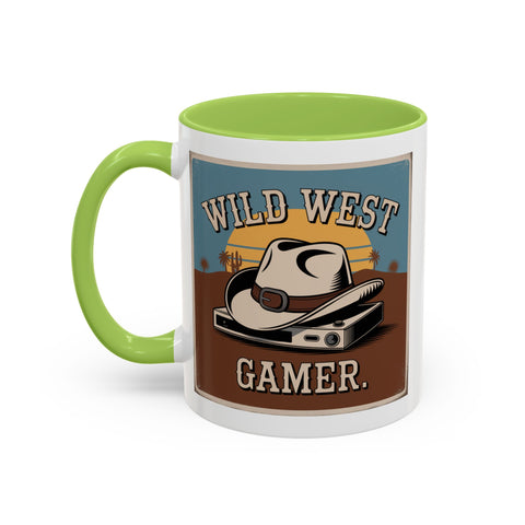 'Wild West Gamer' Accent Coffee Mug