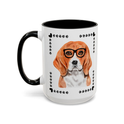 Geeky Good Beagle Accent Coffee Mug