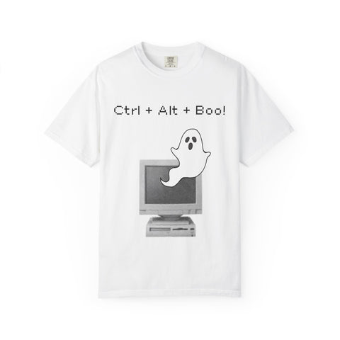 'Ctrl + Alt + Boo!' Unisex T-shirt