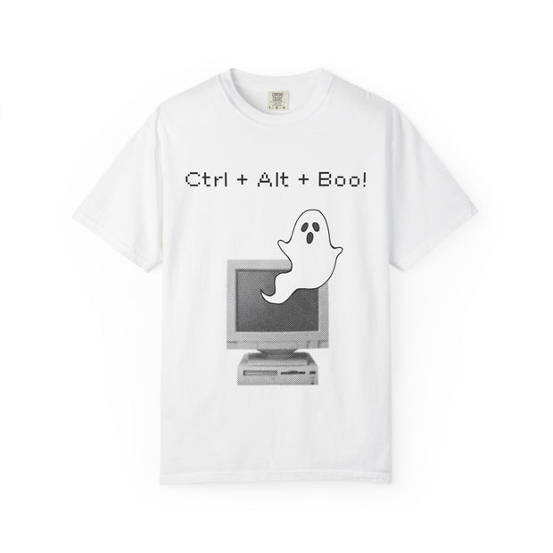 'Ctrl + Alt + Boo!' Unisex T-shirt