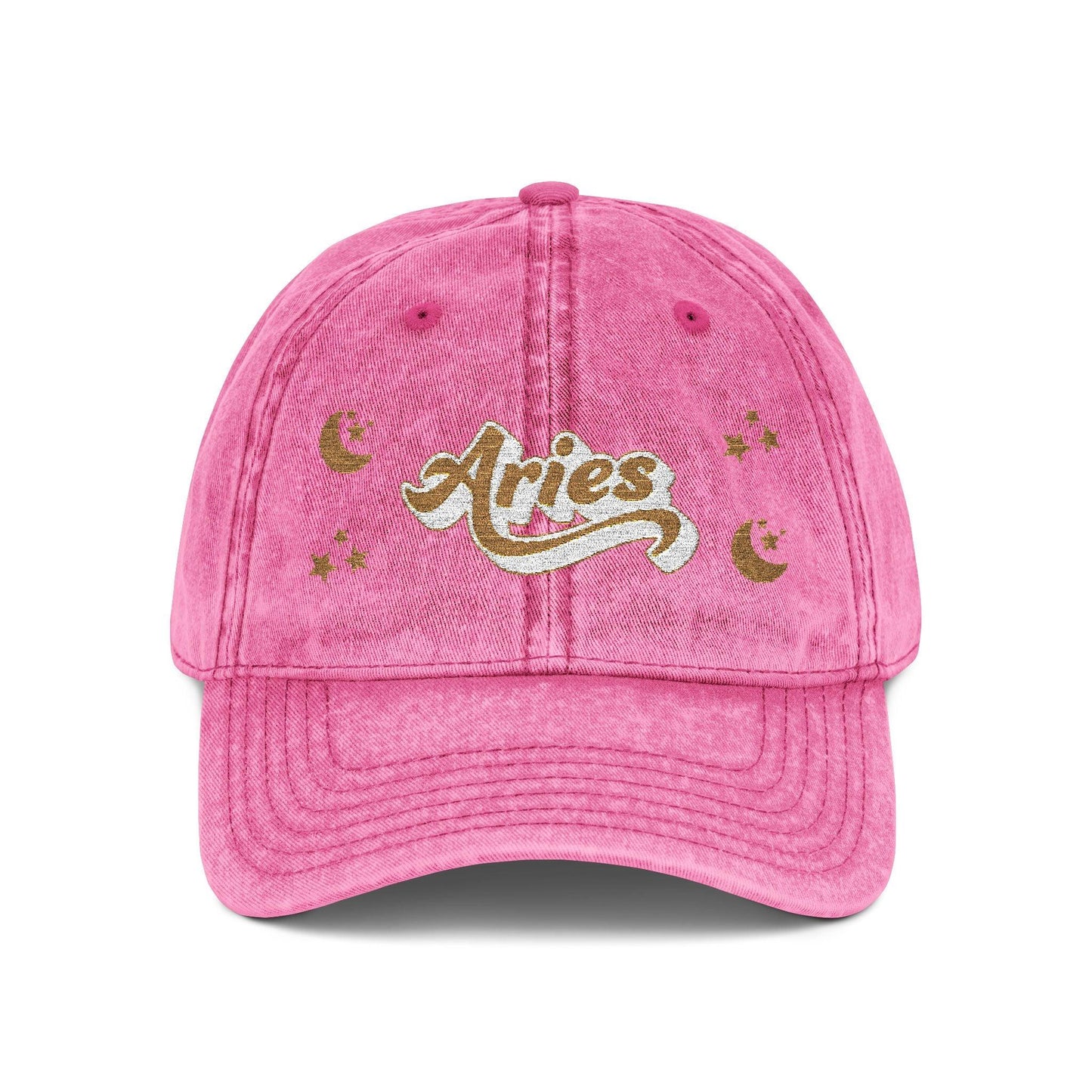 'Aries' Vintage Embroidered Cap