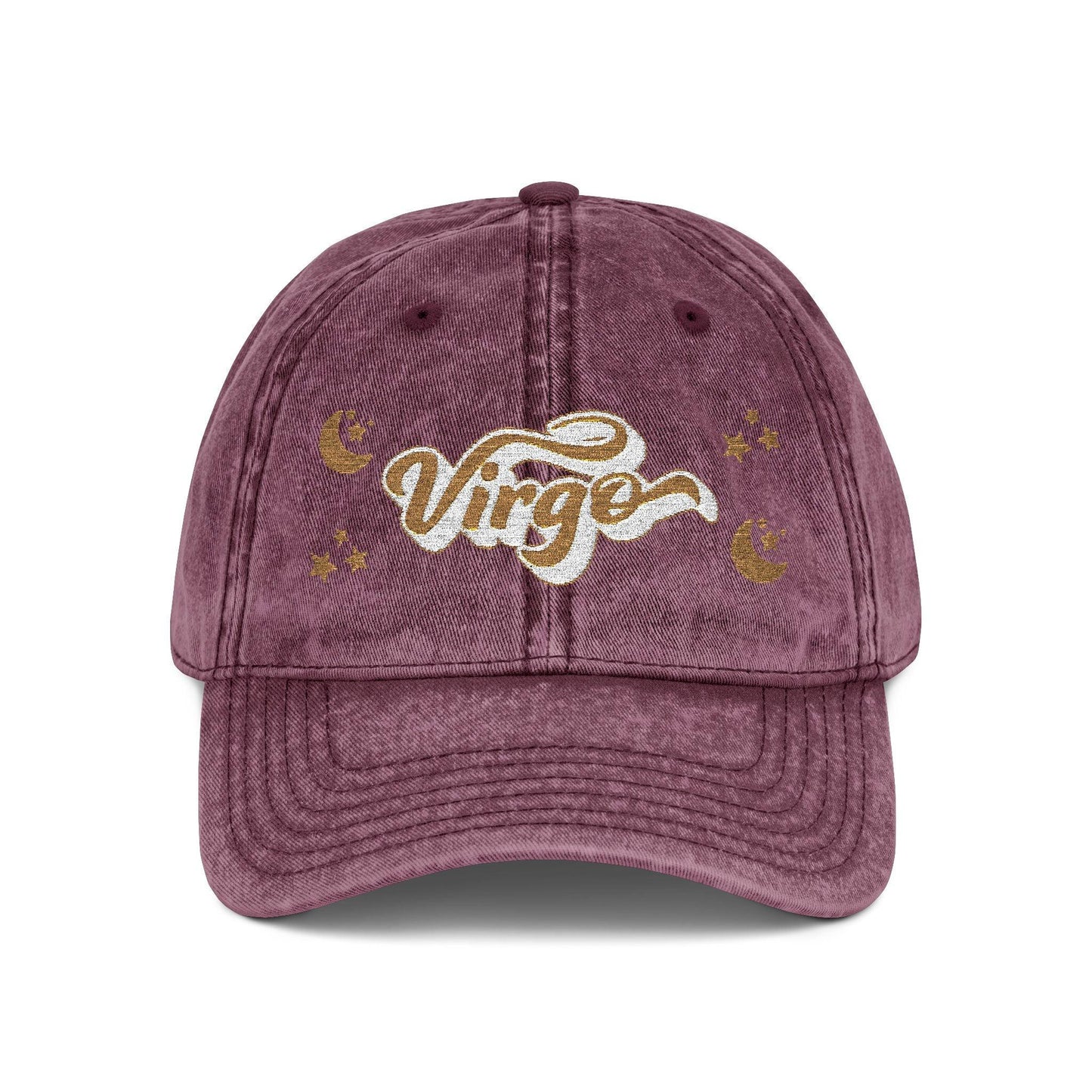 'Virgo' Vintage Embroidered Cap