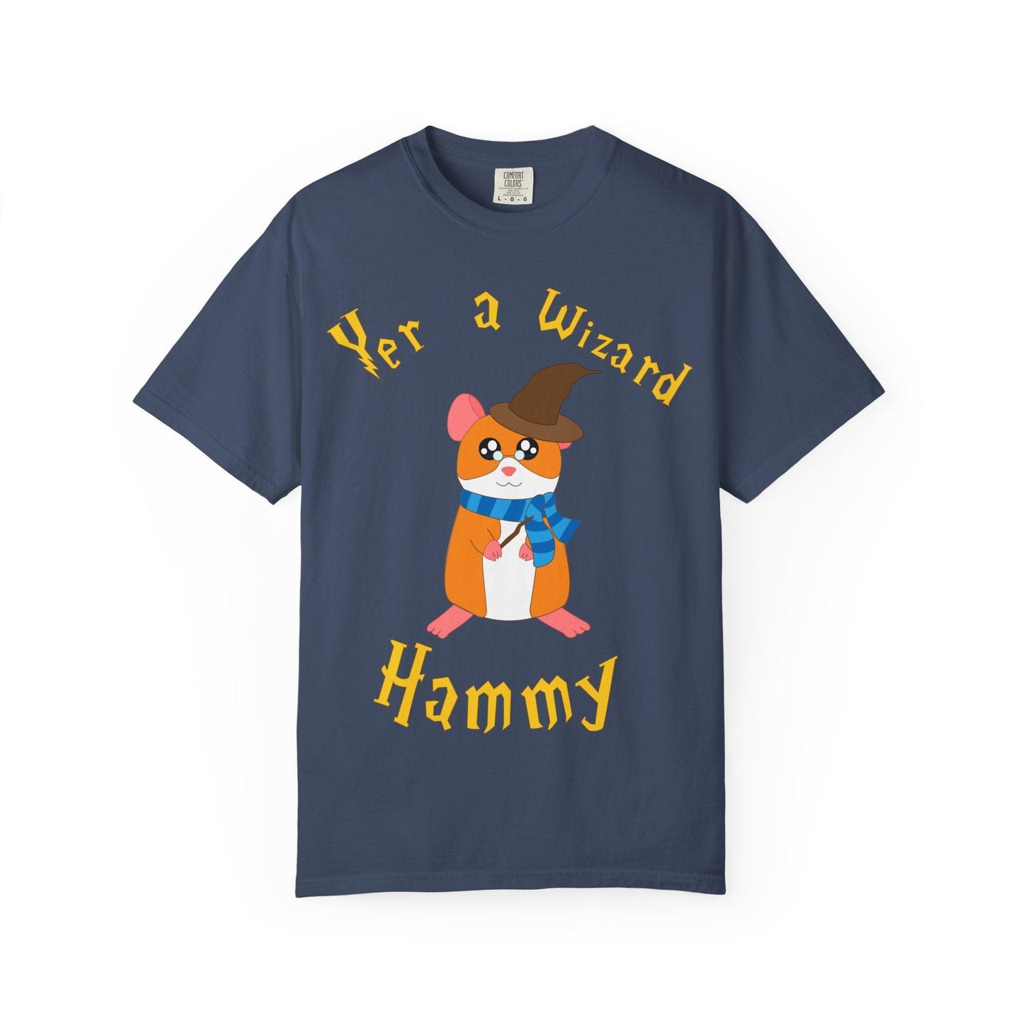 Hammy the Wizard Hamster T-Shirt | Cute Wizard Hamster Illustration
