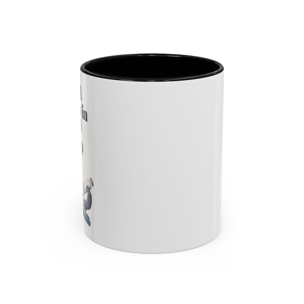 'I Am A Woman In STEM' Scientist Accent Coffee Mug