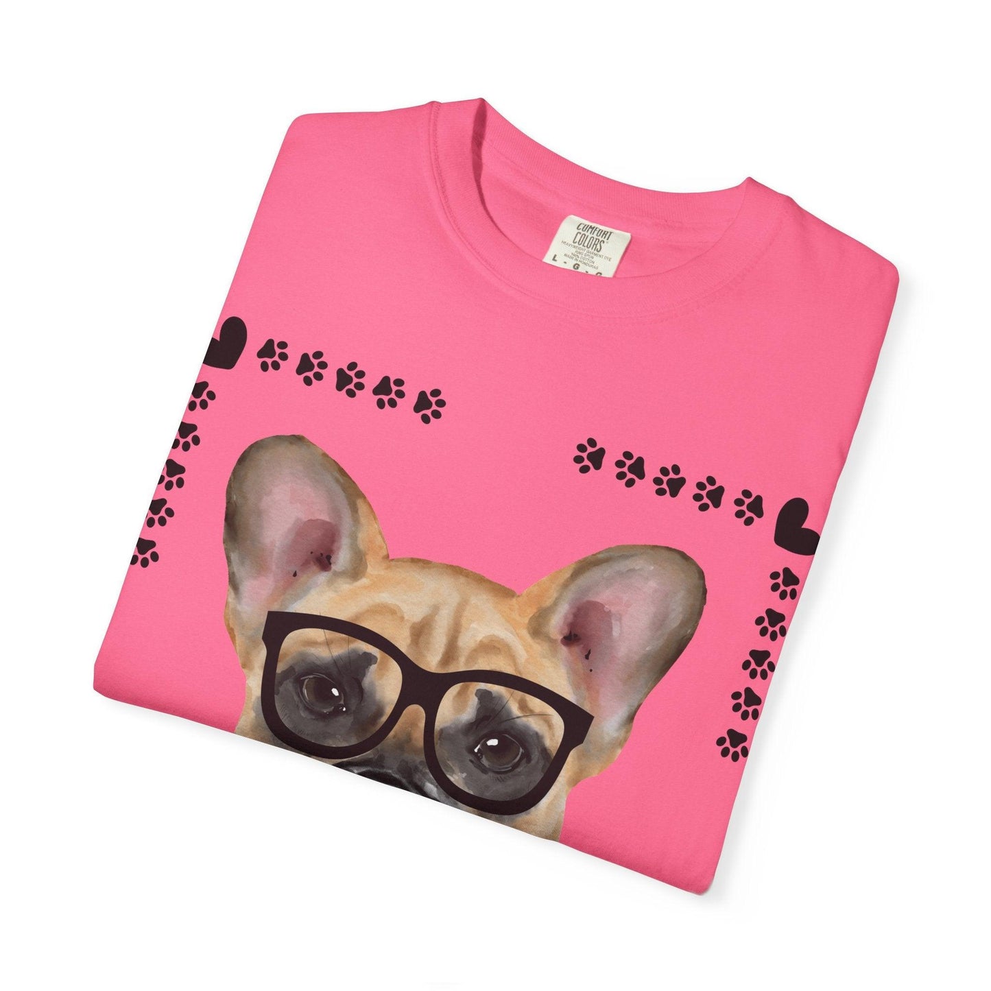 Geeky Good French Bulldog Unisex T-Shirt