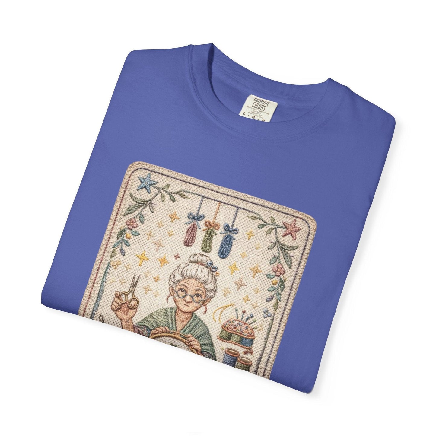 Grandma Hobbies Shirt, Vintage Cross Stitch Tee, Sewing Gift for Her, Embroidery Lover Shirt, Cottagecore Aesthetic