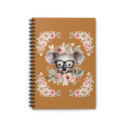 Geeky Goddess Koala Spiral Notebook