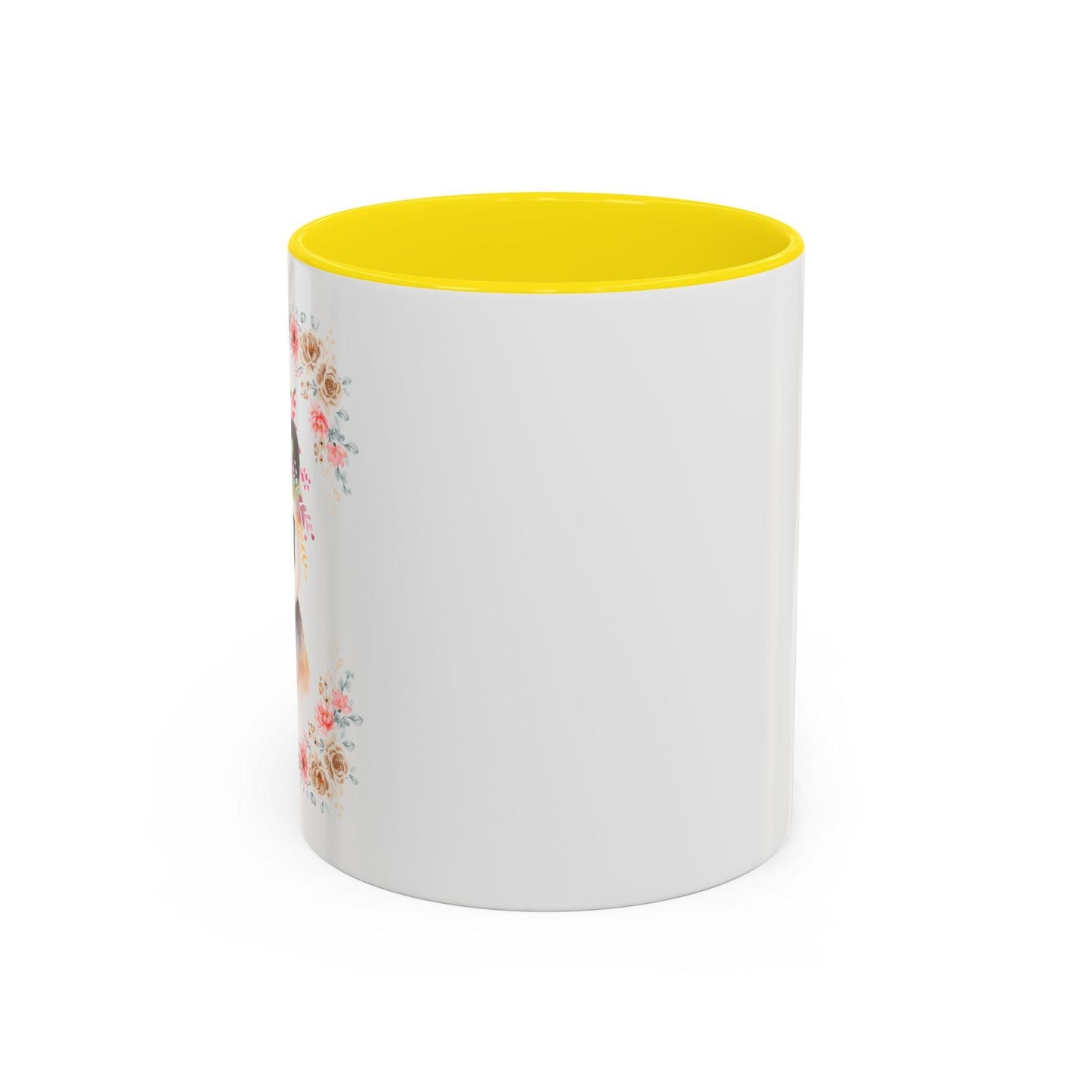 Geeky Goddess Panda Accent Coffee Mug