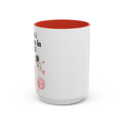 'I Am A Woman In STEM' Astronaut Accent Coffee Mug