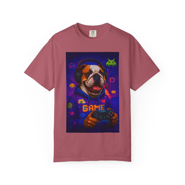Game On English Bulldog Unisex T-shirt