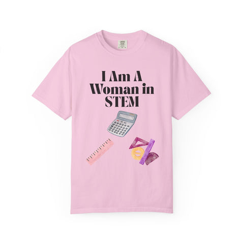 'I Am A Woman STEM' Mathematics Unisex T-Shirt