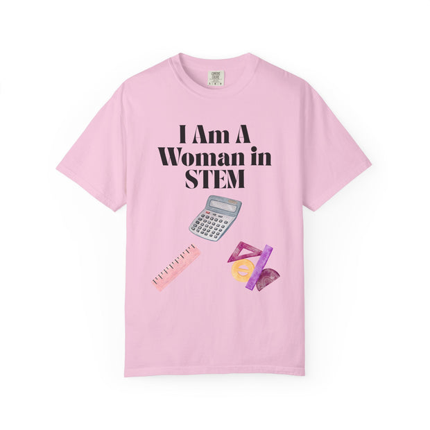 'I Am A Woman STEM' Mathematics Unisex T-Shirt
