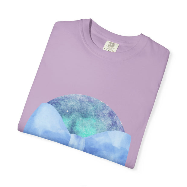 Blue/Green Planet Wrapped In A Bow Unisex T-Shirt
