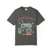 Cozy Gamer T-Shirt, Unisex Retro Gaming Tee, Video Game Lover Shirt, Perfect for Gamers, Gift for Birthdays and Holidays