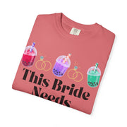 'The Bride Needs Boba' Unisex T-Shirt