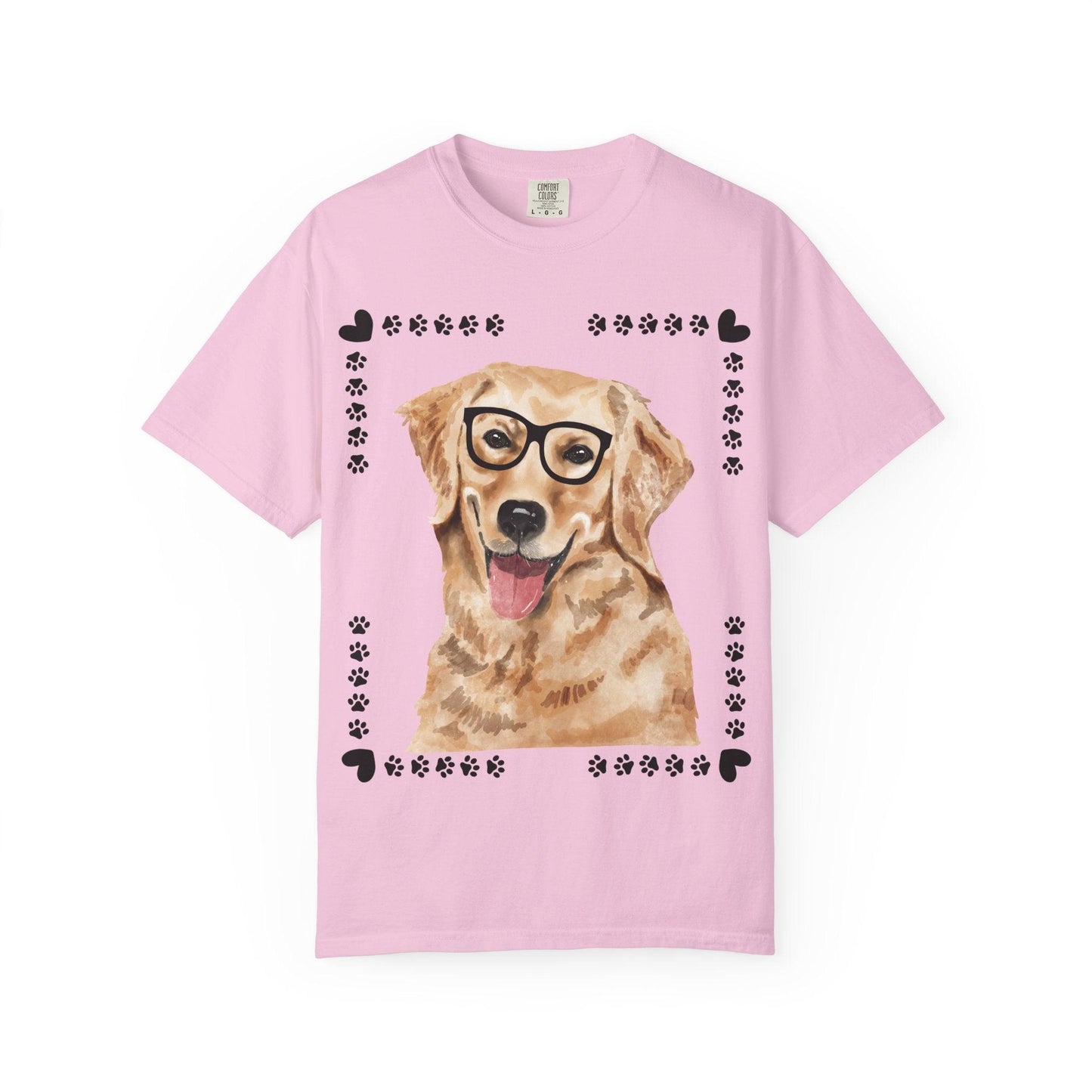 Geeky Good Golden Retriever Unisex T-Shirt