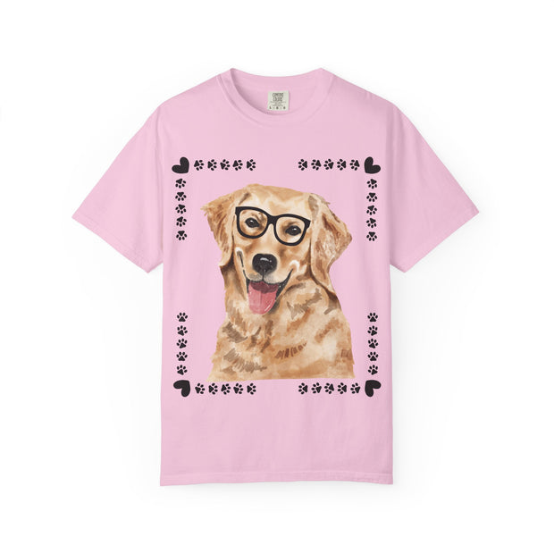 Geeky Good Golden Retriever Unisex T-Shirt
